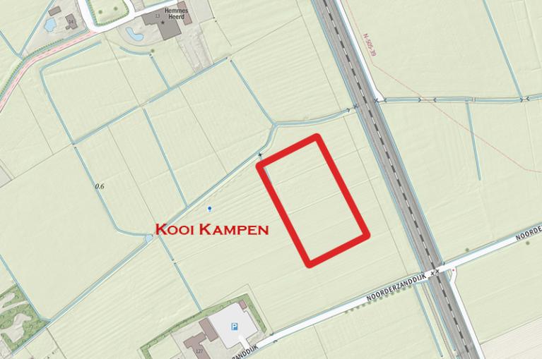 De Kooi Kampen, wellicht behoorde de kooi bij een oude buitenplaats.