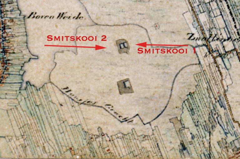 Smitskooi 1 en 2 in 1850