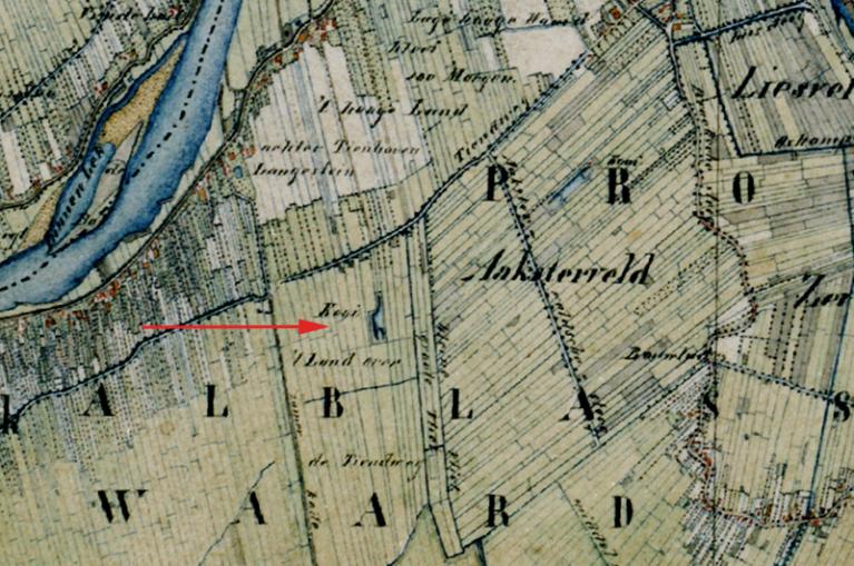 Tienhoven omstreeks 1850