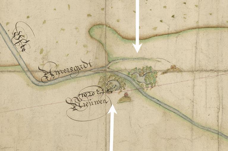 Detail uit kaart 4192, 1634