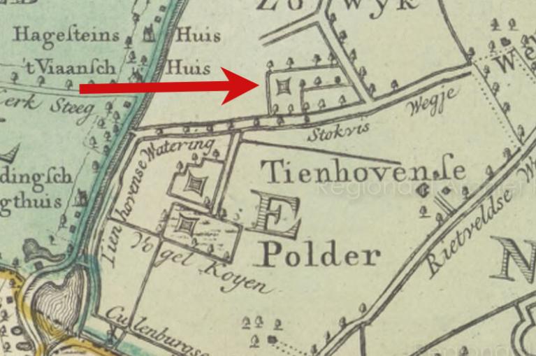 Kaart Perrenot 1761