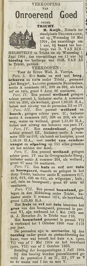 Advertentie verkoop