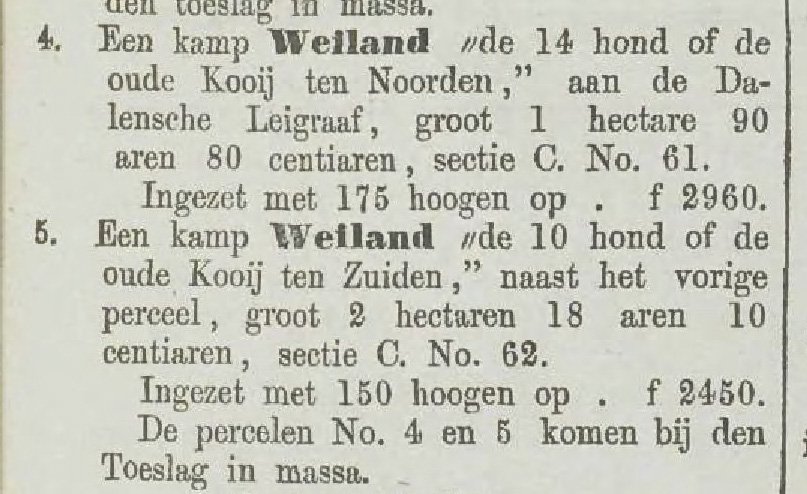 Advertentie 1879